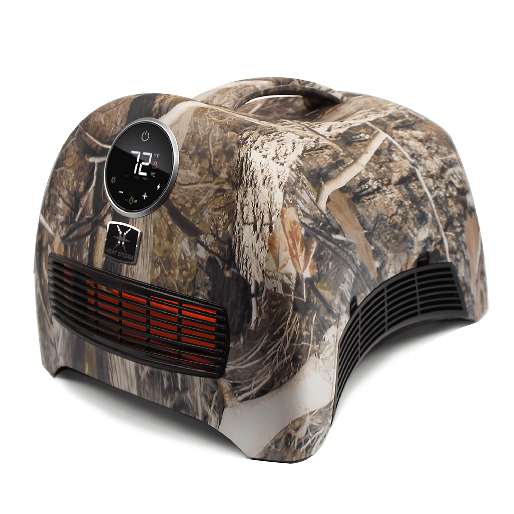 HeatStorm, Sahara 1500 Watt Infrared Space Heater, Camouflage, Heat Type Infrared, Heat Output 5200 Btu/hour, Model# HS-1500-ISAC